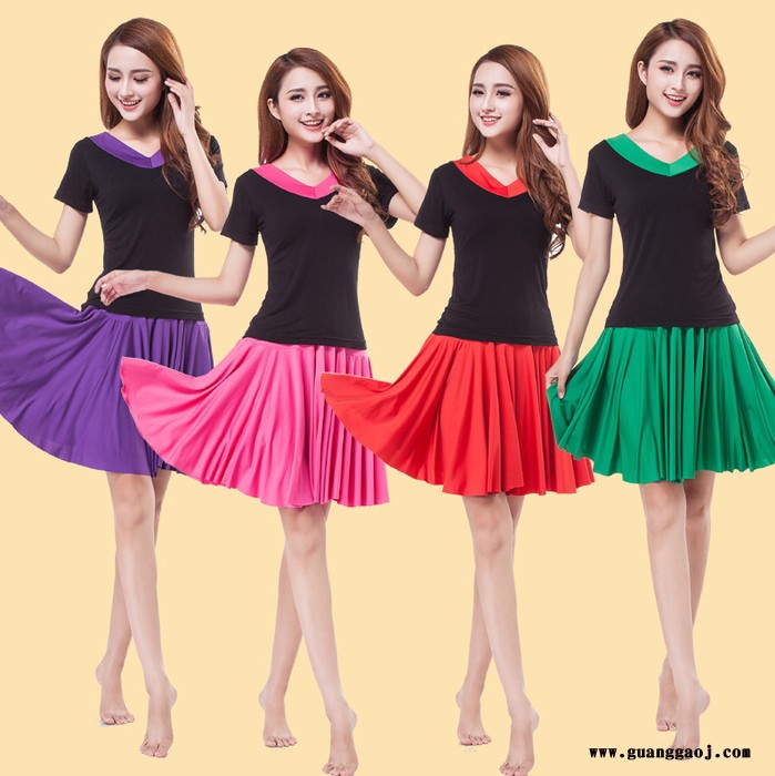 圣地演出服装SDFS-1 量身定做学校运动会广告衫演出服装拉丁舞服饰图8