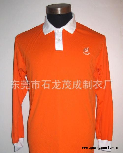 广州工作服东莞制衣厂来料加工定做工作服广告衫团体制服款式新异