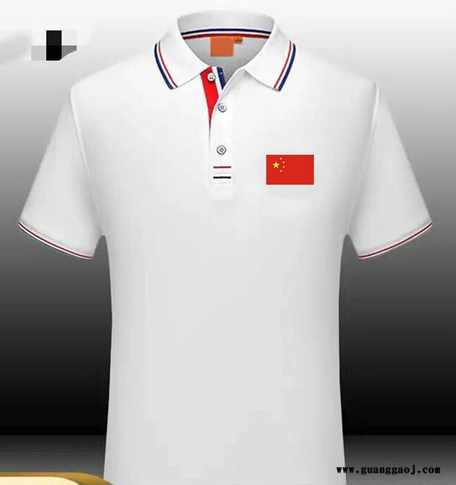 供应名坤高品质双色翻领T恤 双色门襟POLO衫广告衫工作服班服LOGO定制烫画刺绣图3