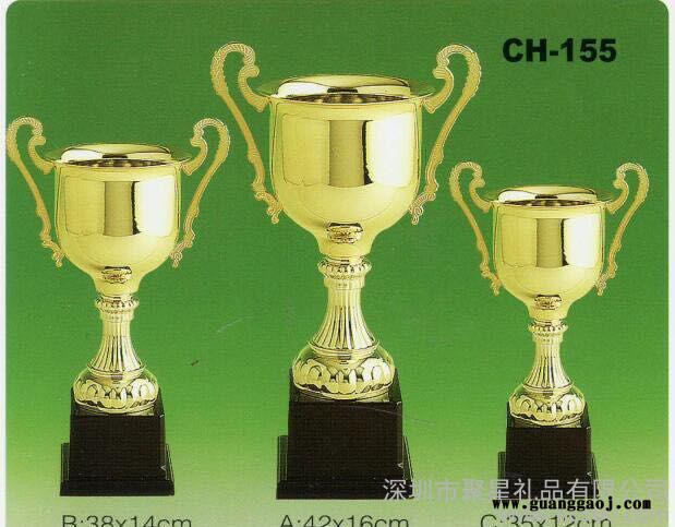 锌合金压铸  双色电镀创意纪念品金属工艺品金属摆件金属奖杯图2