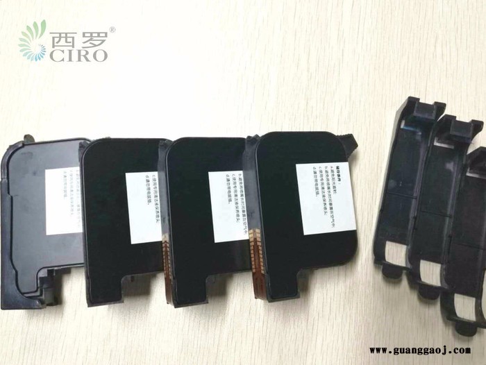 可变在线喷码机手持喷码机溶剂墨水快干墨盒喷码热泡喷头25.4mm墨盒图7