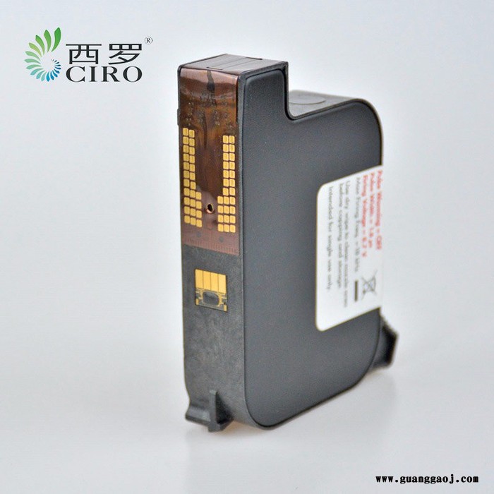 在线手持喷码机TIJ系统进口原装惠普HP2580溶剂墨盒墨水B3F58B墨盒打铝泊塑料覆膜材料溶剂快干墨盒（水）图4