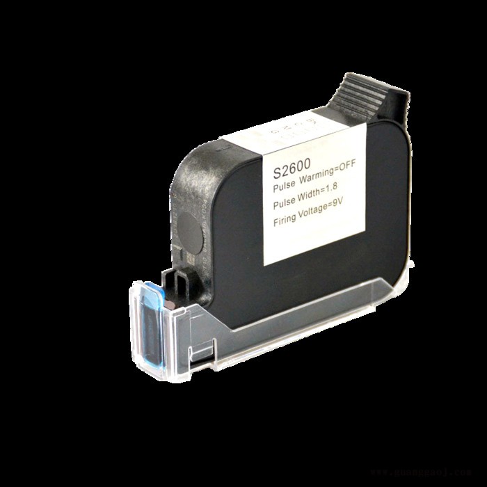 CIRO西罗 S2600 BCD-206TM惠普溶剂快干手持喷码机墨盒墨水喷可变条码塑料外箱管材HP45墨盒（水）图2
