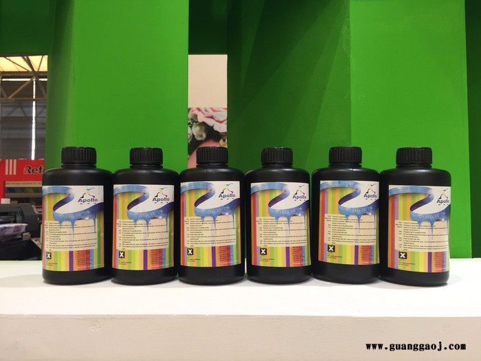阿波罗UV墨水 柔性硬性墨水 精工、柯尼卡、爱普生等喷头墨水厂家 价格图2