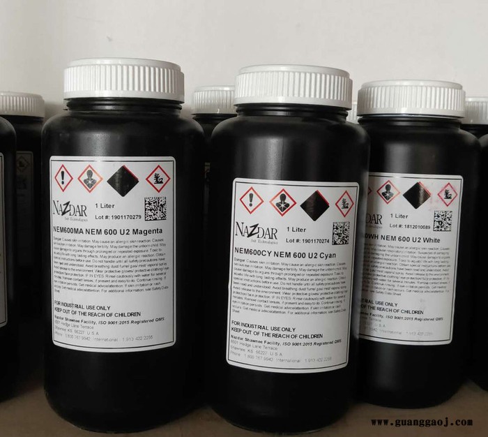 美国纳兹达进口美国纳兹达软性UV墨水适用于理光 东芝 精工打印喷头UV打印机 美国纳兹达UV墨水图4