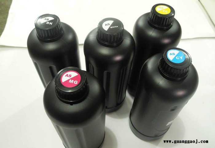 提供 UV LED墨水 uv彩绘墨水 uv纺织墨水 皮革uv墨水 价廉物