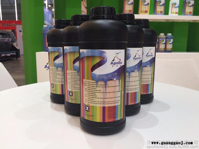阿波罗柔性UV墨水软膜UV墨水皮革UV墨水图6