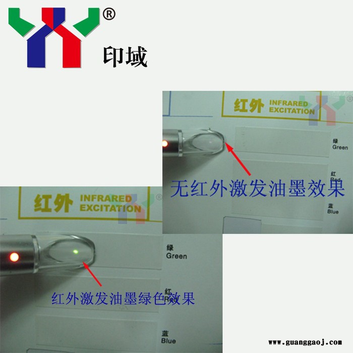 特种油墨 红外激发油墨图3