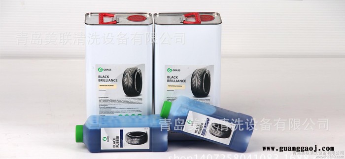 进口洗车液 硅基黑又亮 轮胎清洗液 高效持久护胎增亮 防水防雨图3