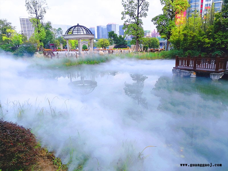 古镇喷雾厂家-喷雾造景-园林景观喷雾-重庆博驰环境工程有限公司