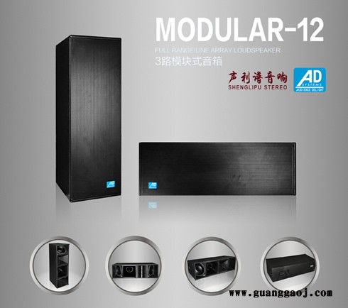 河南*音响商声利谱音响供应德国AD音响MODULAR-12*音箱