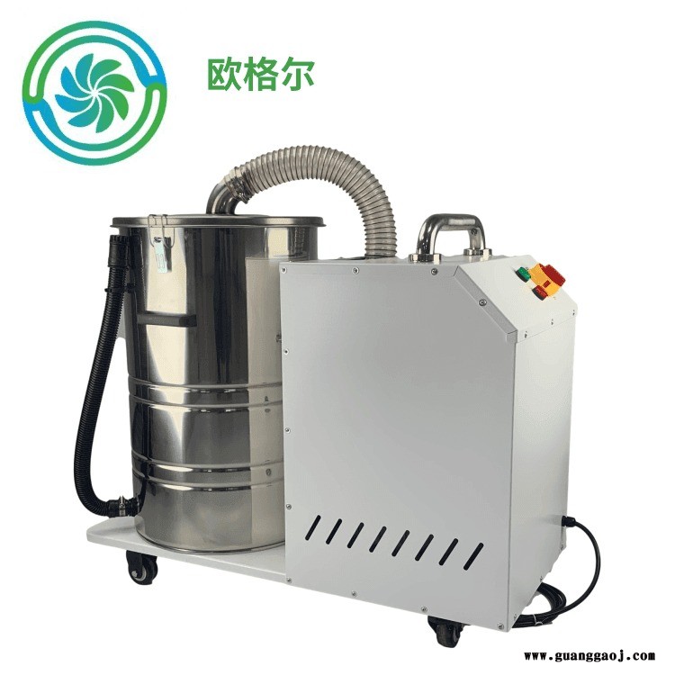 打码机激光雕刻切割机配套除尘吸尘器 3KW移动式工业集尘机
