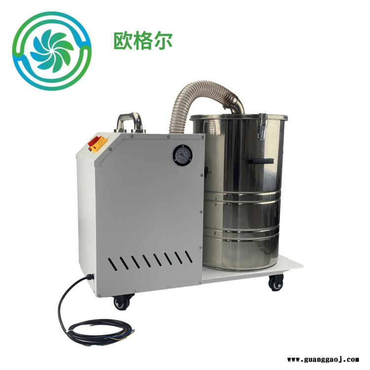 打码机激光雕刻切割机配套除尘吸尘器 3KW移动式工业集尘机图2