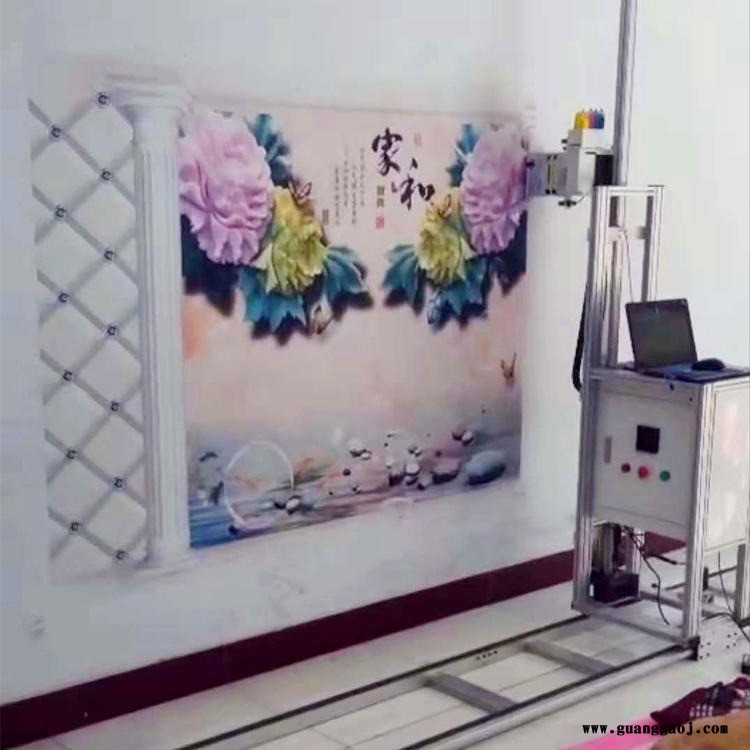 Epson/爱普生双喷头3d墙体彩绘机室内背景墙打印机户外广告喷绘机图4