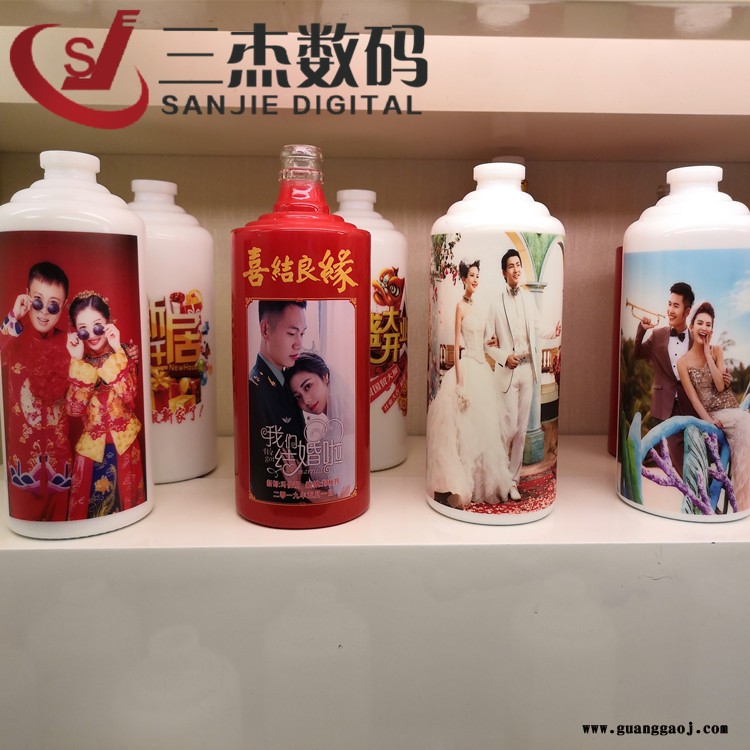 定制保温杯uv平板浮雕彩印机 个性金属保温杯打印机 3d圆柱体喷绘机图6
