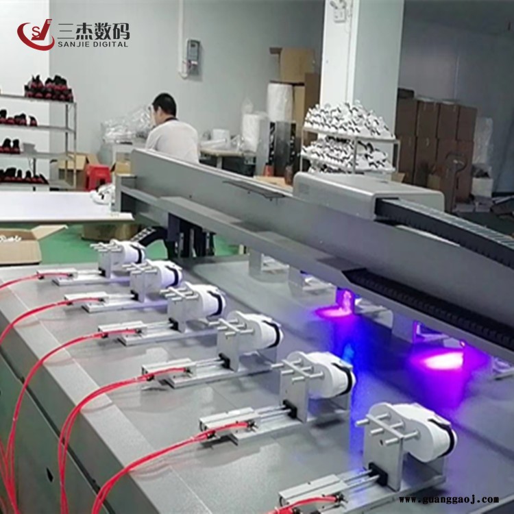台州tpu鞋标打印机 成品鞋底3D印花机 鞋围皮革面喷绘机图2