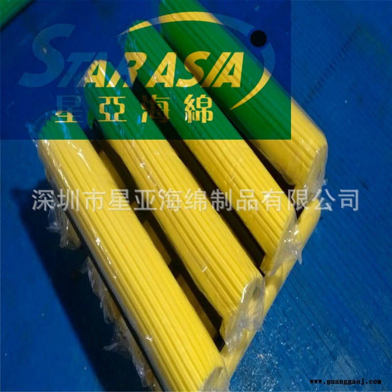 深圳进口高密度压缩海绵片 打码机印刷墨盒吸水海绵管 吸油海绵柱图3