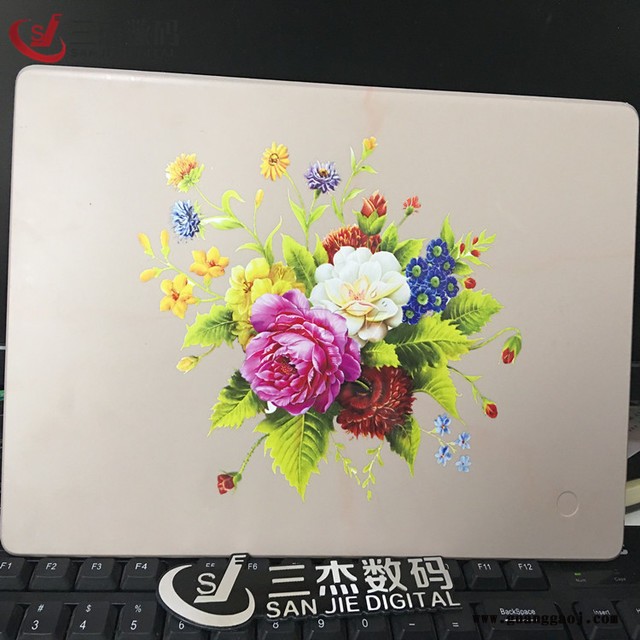 塑料键盘UV彩印机 工艺品浮雕彩绘机 小型uv平板打印机 玻璃喷绘机图3