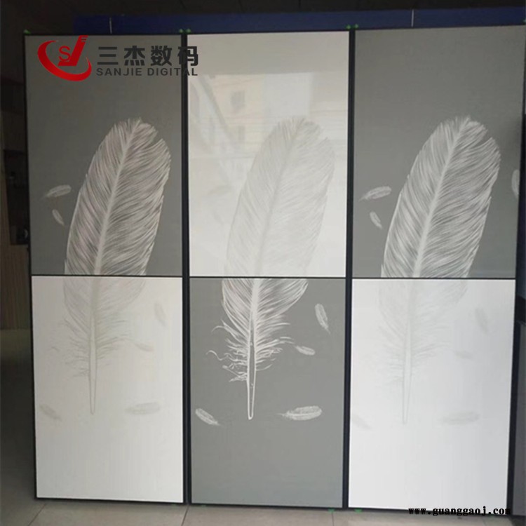 河南周口橱柜门uv印刷机 烤漆门3d印花机 pvc扣板uv喷绘机图2