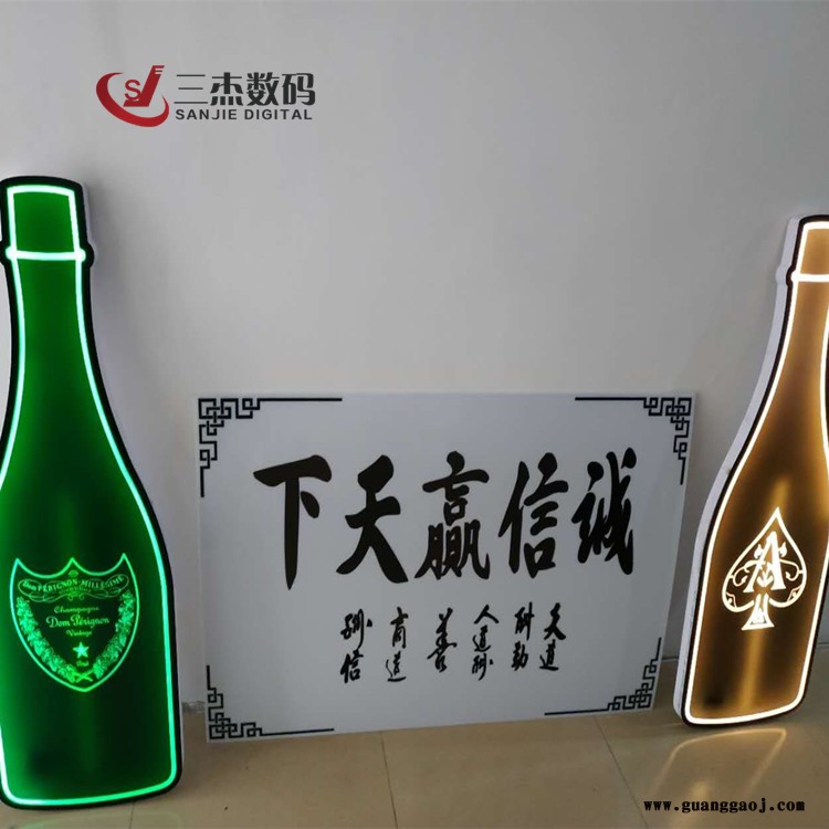 莆田 泉州亚克力发光字uv彩印机 金属面板数码喷绘机厂家图2