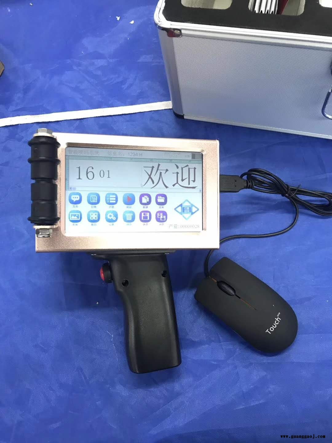 在线食品喷码机送货上门终身保修操作简单赠送原装墨盒图2