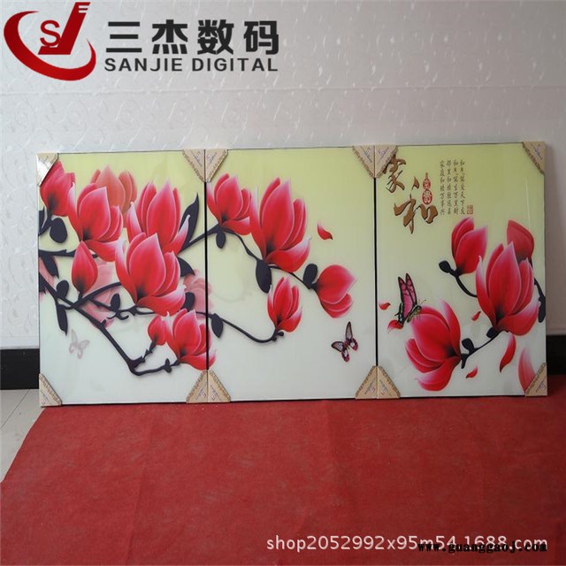 塑料饰品UV彩印机/小型UV理光打印机 木板喷绘机 金属工艺品打印机图3
