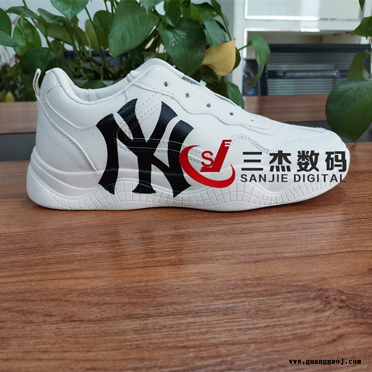 福建莆田成品鞋子打印机 高落差高精度鞋子喷绘机 理光g6鞋子打印机厂家图2