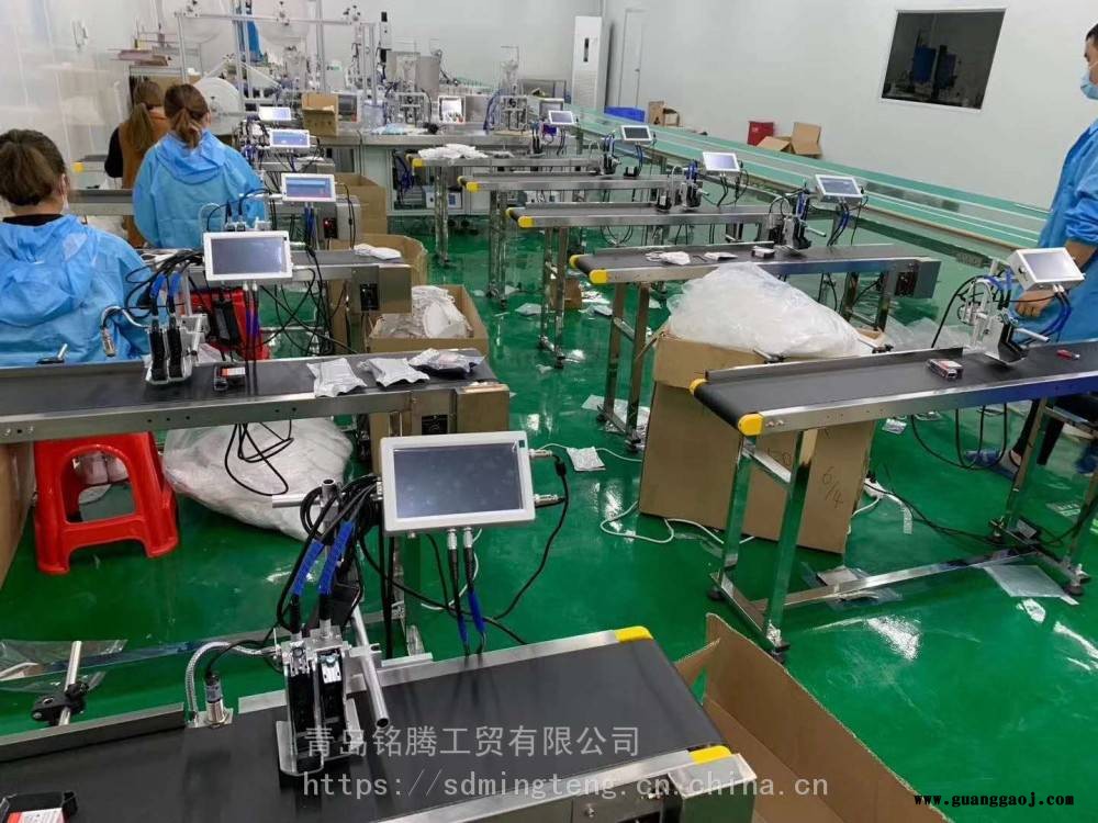 全自动快干墨盒喷码机 MX2在线式双喷头 热发泡打码机图2