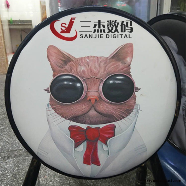 皮革门槛条彩印机 皮革工艺品3d立体印花机 皮革汽车用品数码喷绘机图1