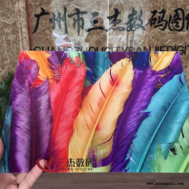 广告印刷UV打印机 定制标牌uv喷绘机 玻璃装饰画3d彩喷机图2