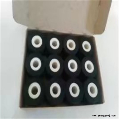高温黑色进口固体墨轮40*40食品包装机打码机专用墨轮 旭荣专业生产