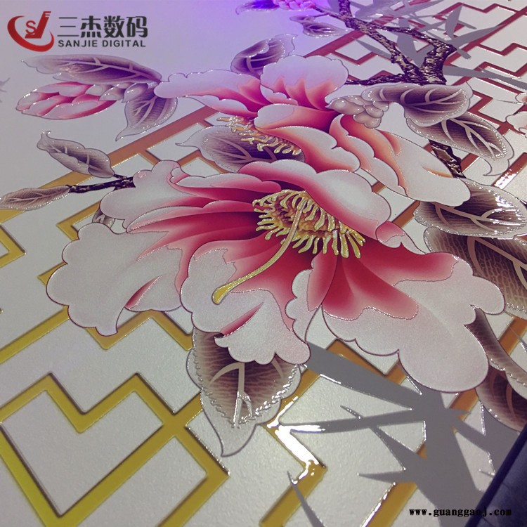 义乌木制品杯垫uv打印机 硅藻泥杯垫平板喷绘机 理光G6多功能高速打印机图2