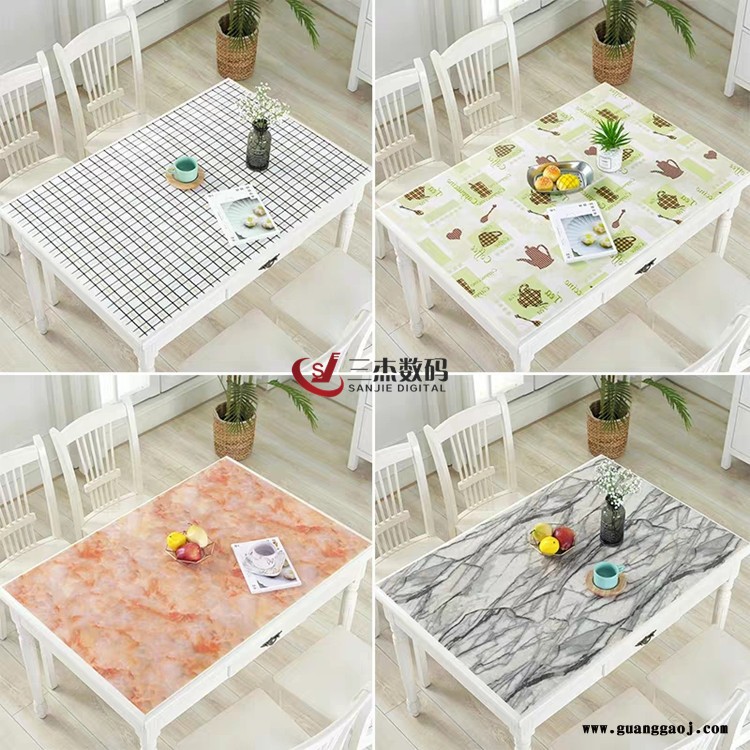 大理石茶几3d打印机 PVC桌面石纹喷绘机 石塑板印刷机厂家直销图2
