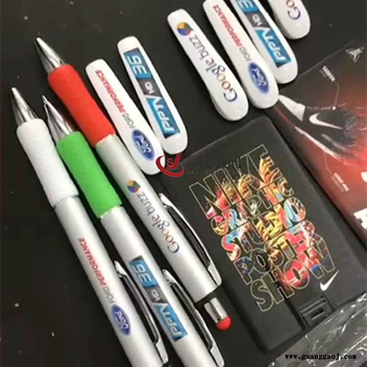 个性定制中性签字笔印花机 笔盒笔筒3D喷绘机 笔帽打印机厂家图2