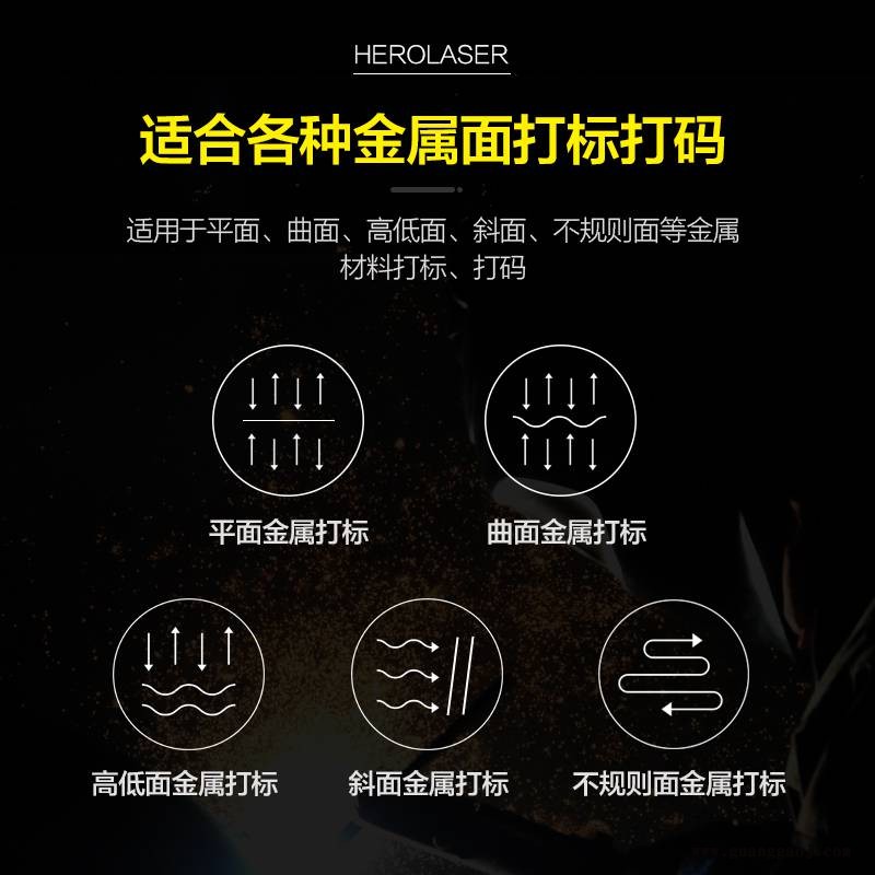 激光打码机铭镭激光打标机金属不锈钢塑料打标打码机图3