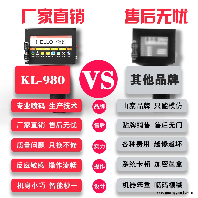 宇拓M3高解析便携式打码机手持喷码机图2