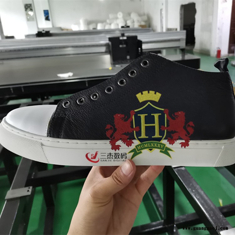福建鞋子打印机 拖鞋鞋底印花机 高落差uv喷绘机选三杰数码图2