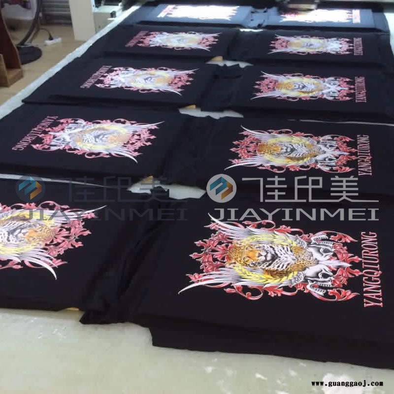 印花机加工厂项目 服装喷墨打印机皮革衣服数码印花机 喷绘机图5