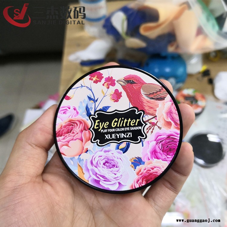 古风故宫口红管3d浮雕印花机 彩妆盒uv喷绘机 化妆品包装盒打印机图2
