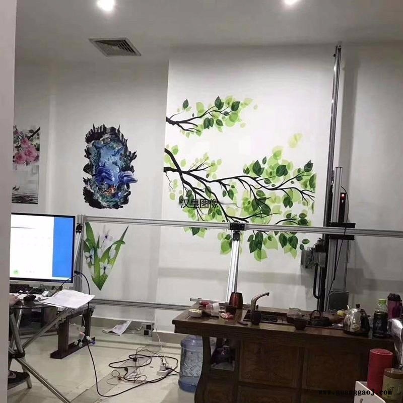 2018新科技墙体打印机   全自动墙体喷绘机
