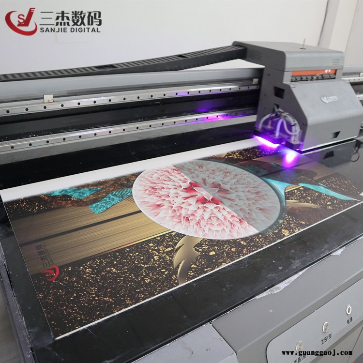 鱼竿3D打印机 鱼竿定制图案LOGO彩印机 uv圆柱喷绘机图2