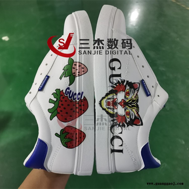 鞋子打印机 成品鞋子uv平板喷绘机 高落差皮革鞋面彩印机图2
