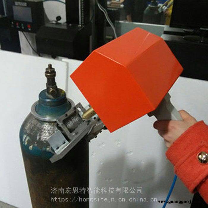 氧氮氩气瓶瓶打码机检验标志打码机HST牌