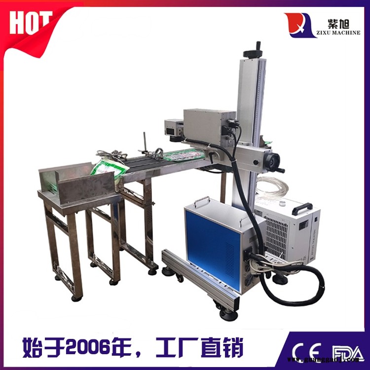 丰都自动打码机价格 紫旭ZX-PLY-50w激光打标机激光器图2