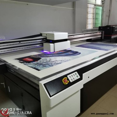 PVC皮革鞋材UV喷绘机 理光G6双系统3D打印机