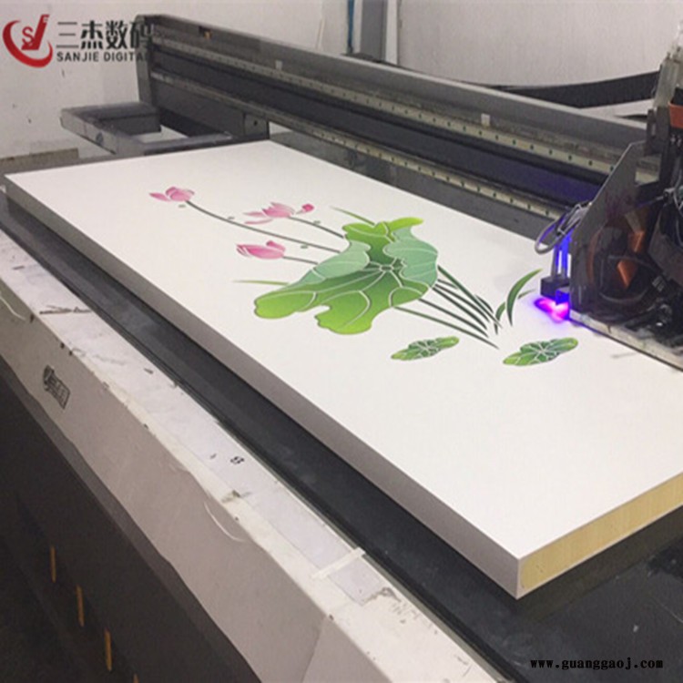 木门3d打印机铝门喷绘机 门业线条uv印刷机 铝合金门板打印机图2