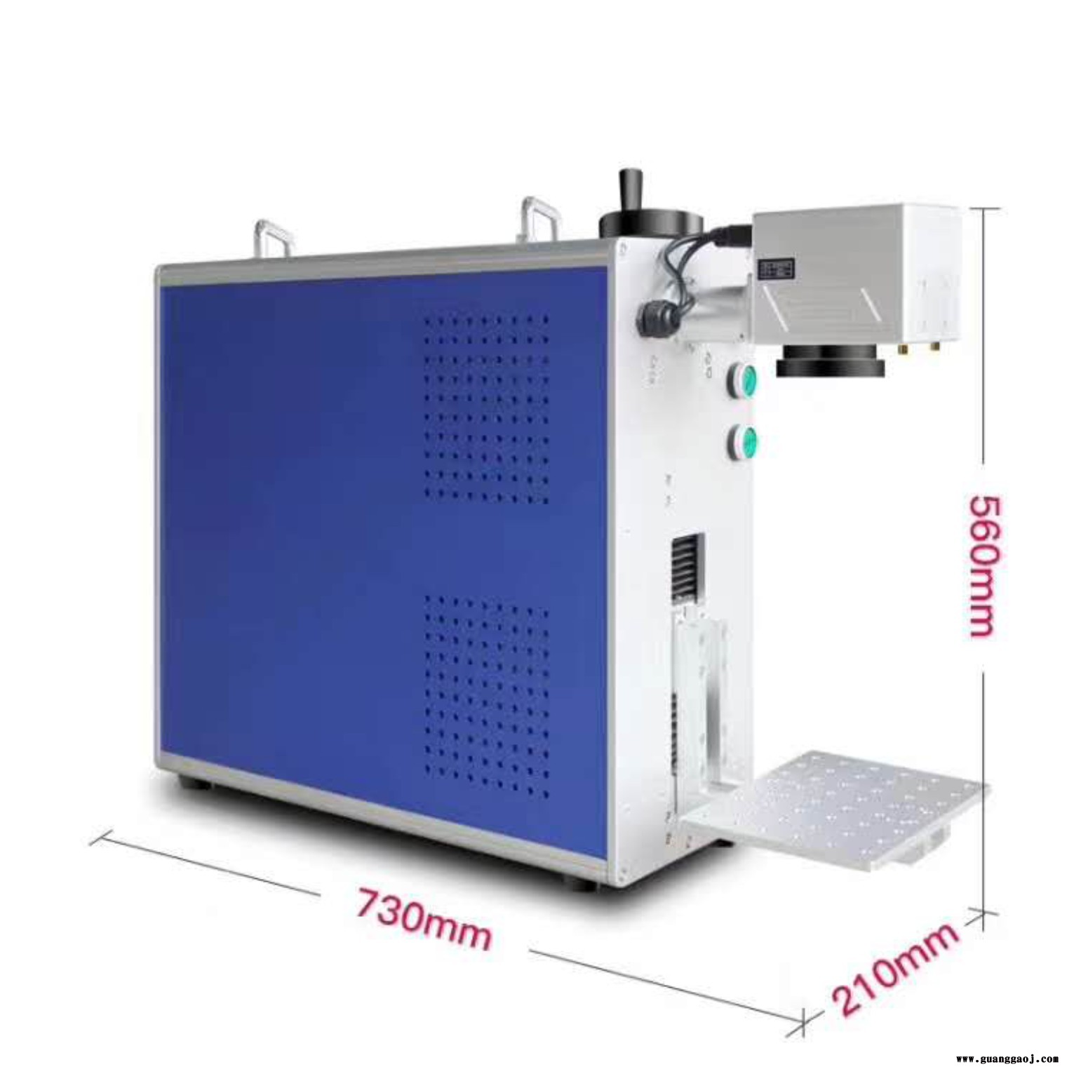 湖北厂家 光纤激光打标机 激光打码机 激光雕刻机 激光打标机厂 50W 全国直销 武汉云雕激光图2