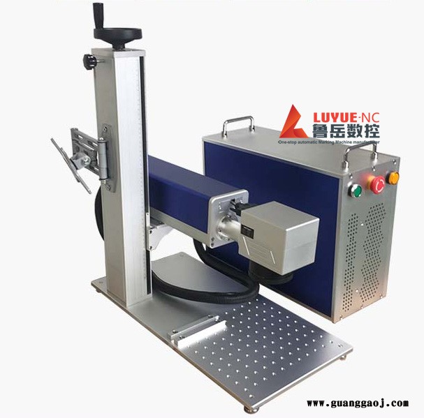 鲁岳炊具光纤激光脉冲打标机打码机图2