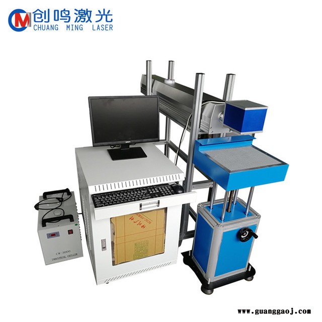 打码机，接线盒激光刻字机  塑料外壳激光打标机  光纤激光打标机图5