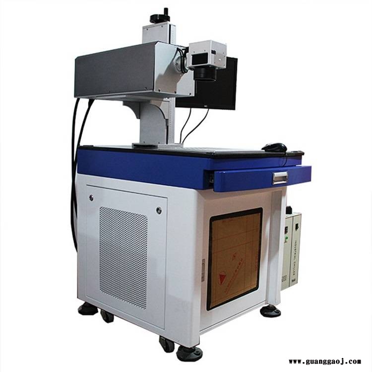 供应3W紫外激光打码机 紫外线激光镭雕机 紫旭ZX-UV-3W激光打标机展览图2